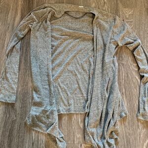 Thin Gray Cardigan